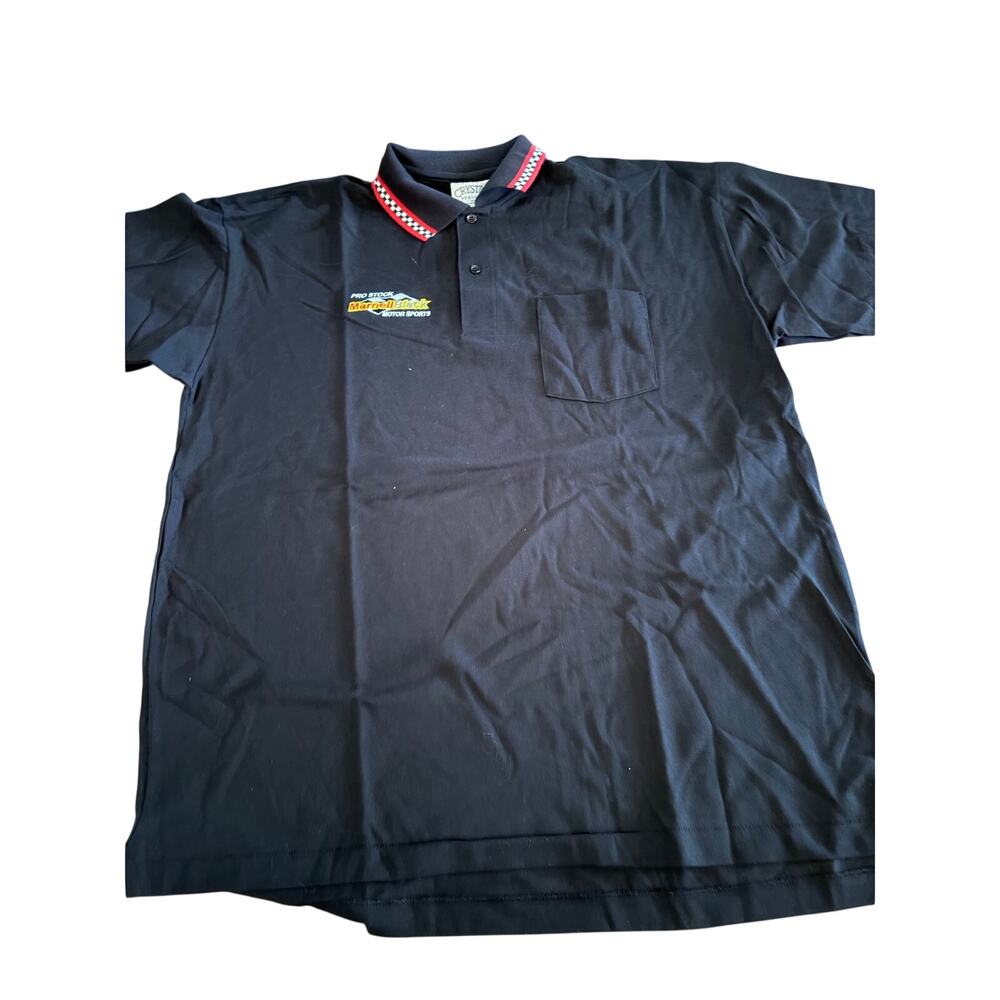 NOS Marnell Black Motor Sports polo- Size XL- NWOT